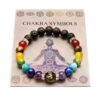 Bracelete dos Chakras em Pedras Naturais